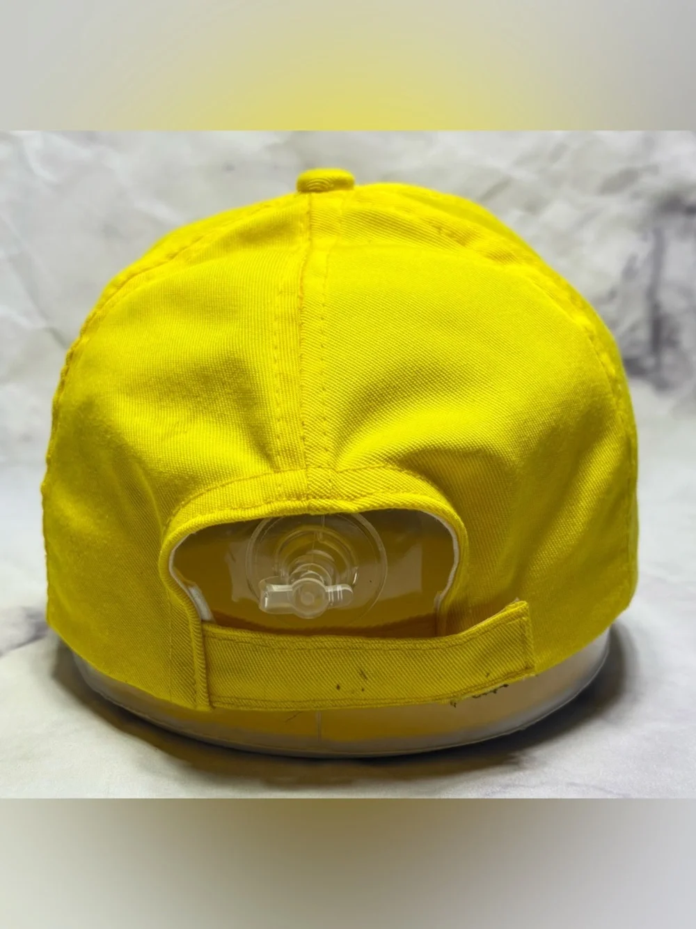 Vintage Yellow Punta Cana Embroidered Baseball Cap Beach Summer Bahamas - Picture 5 of 6